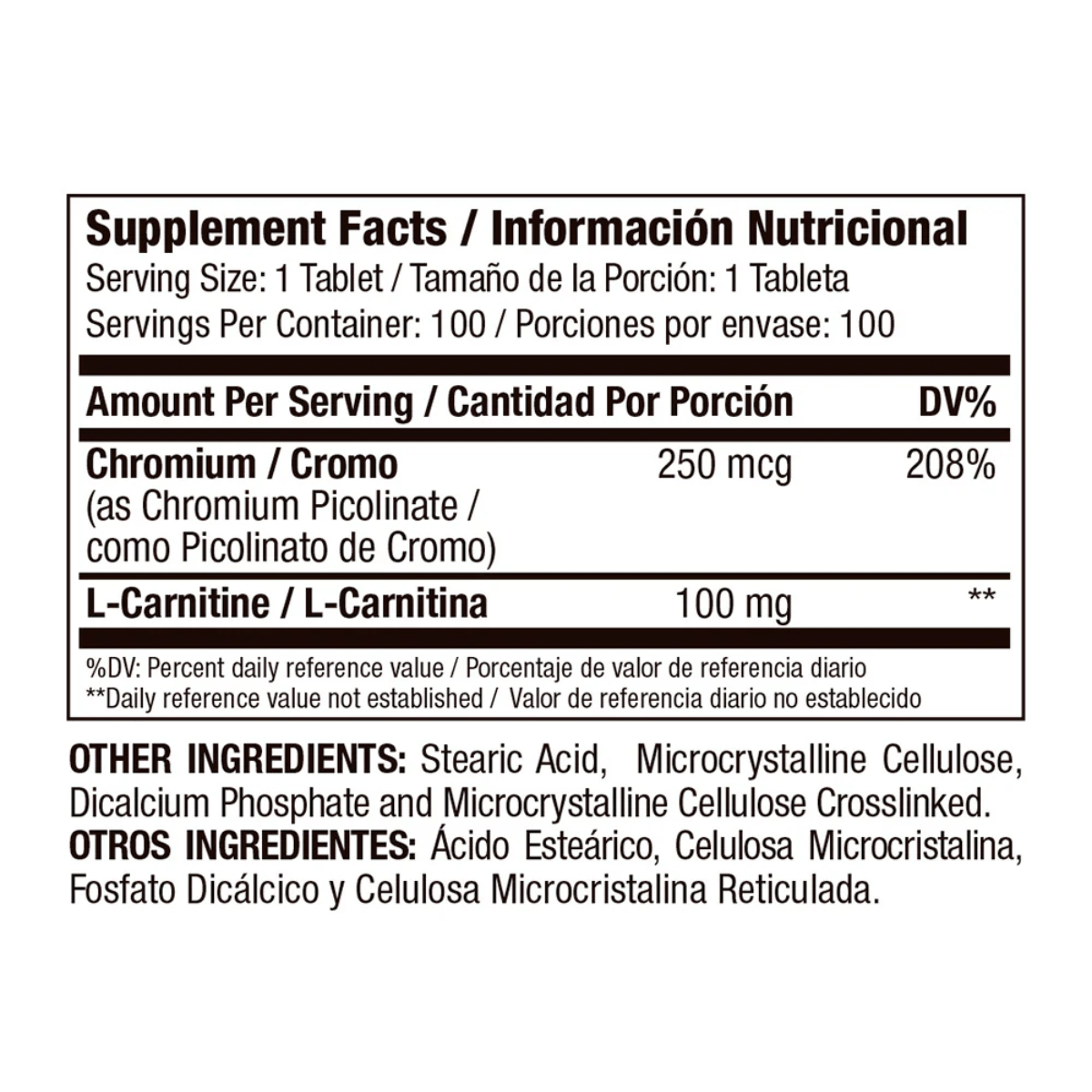 Cromo picolinato 250 mg - Süpp