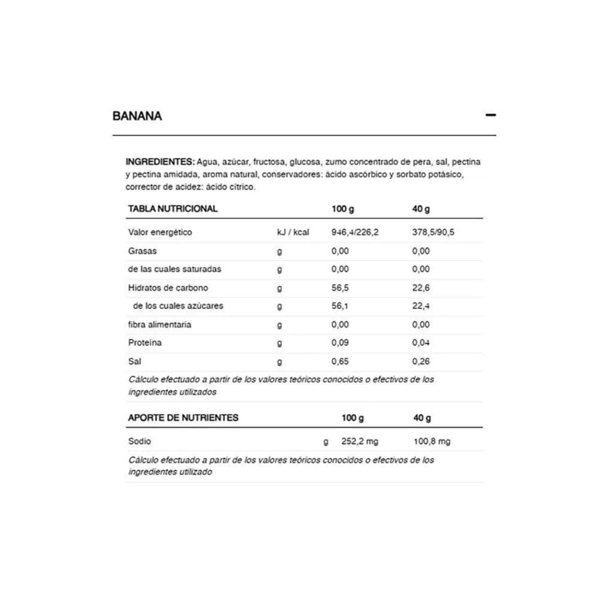 HydraJelly 226ERS – Banana 40 g - Süpp