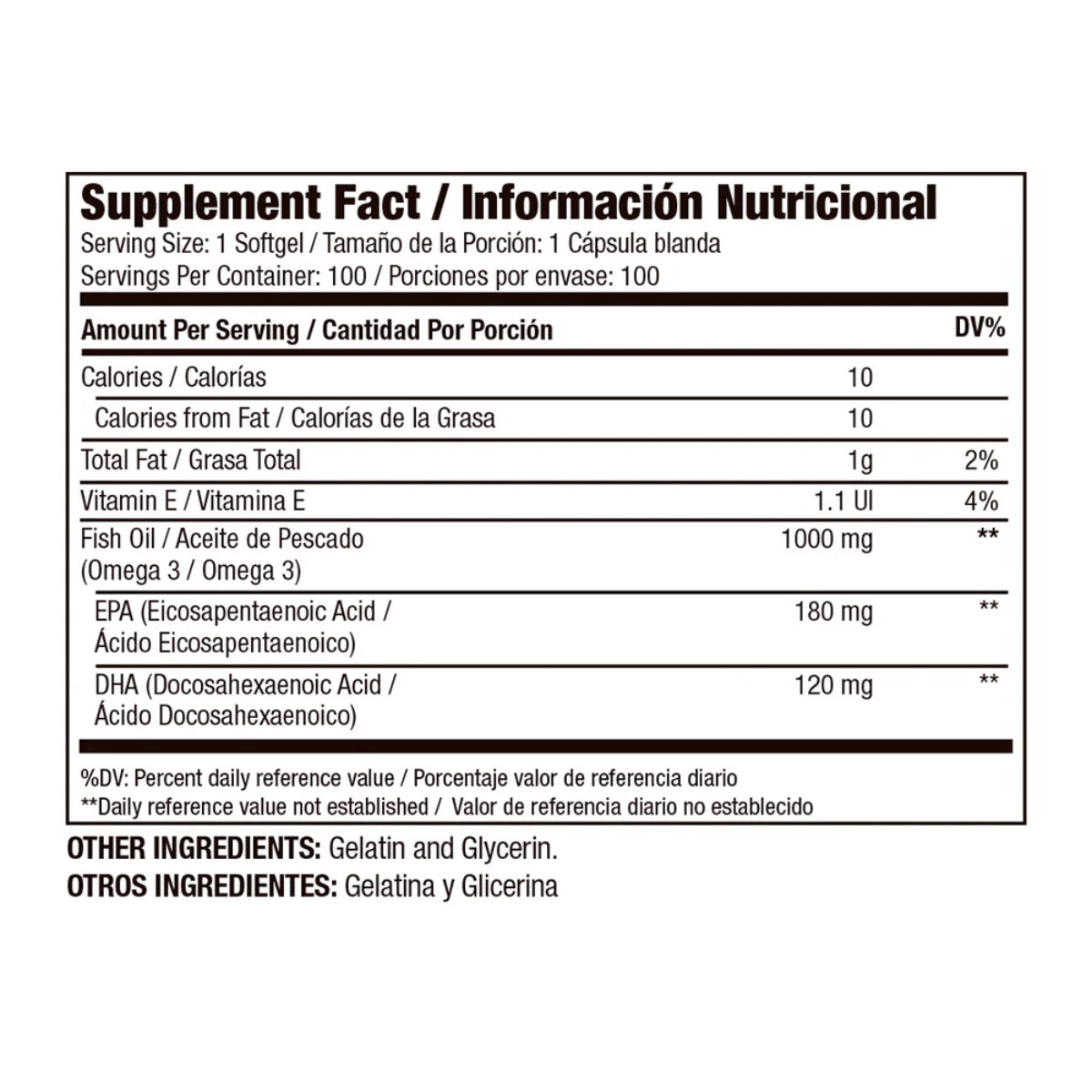 Omega 3 - Süpp