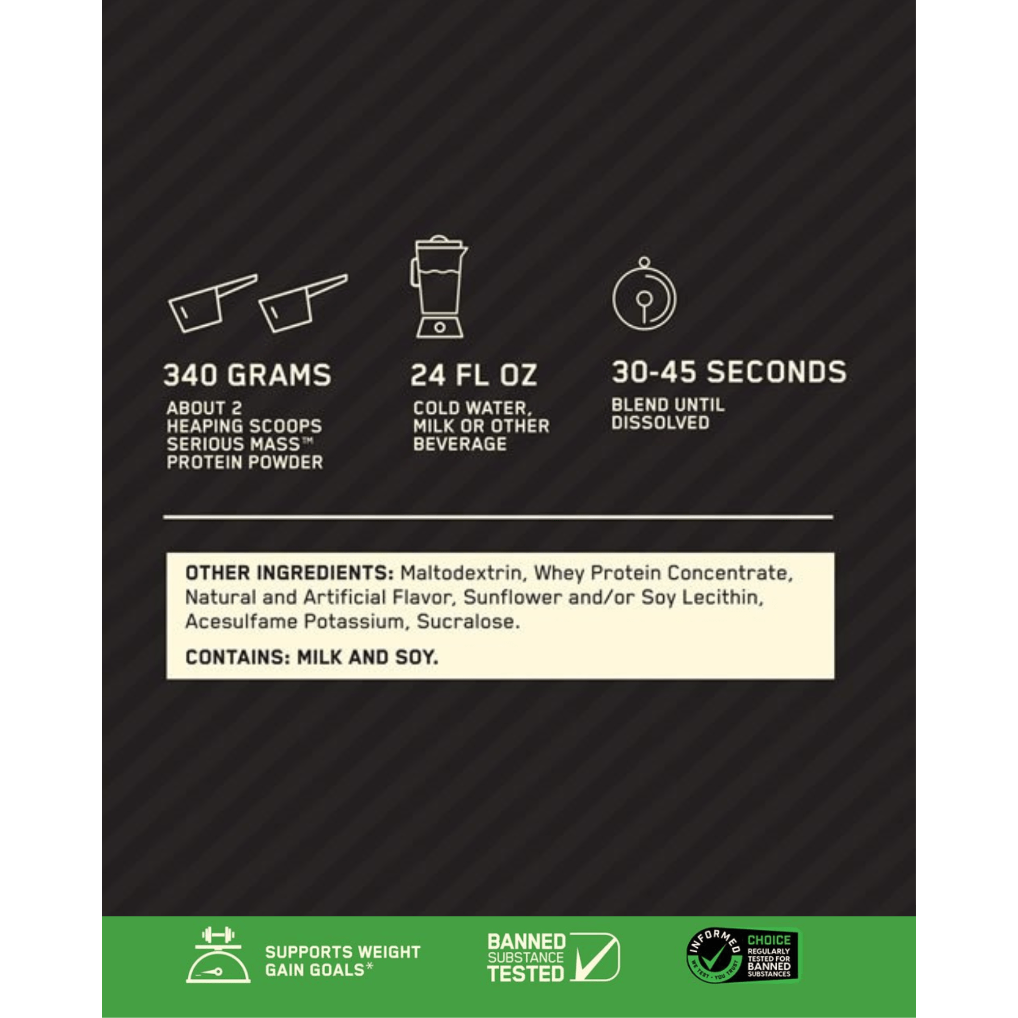 Proteína Serious mass 6 lb - Süpp