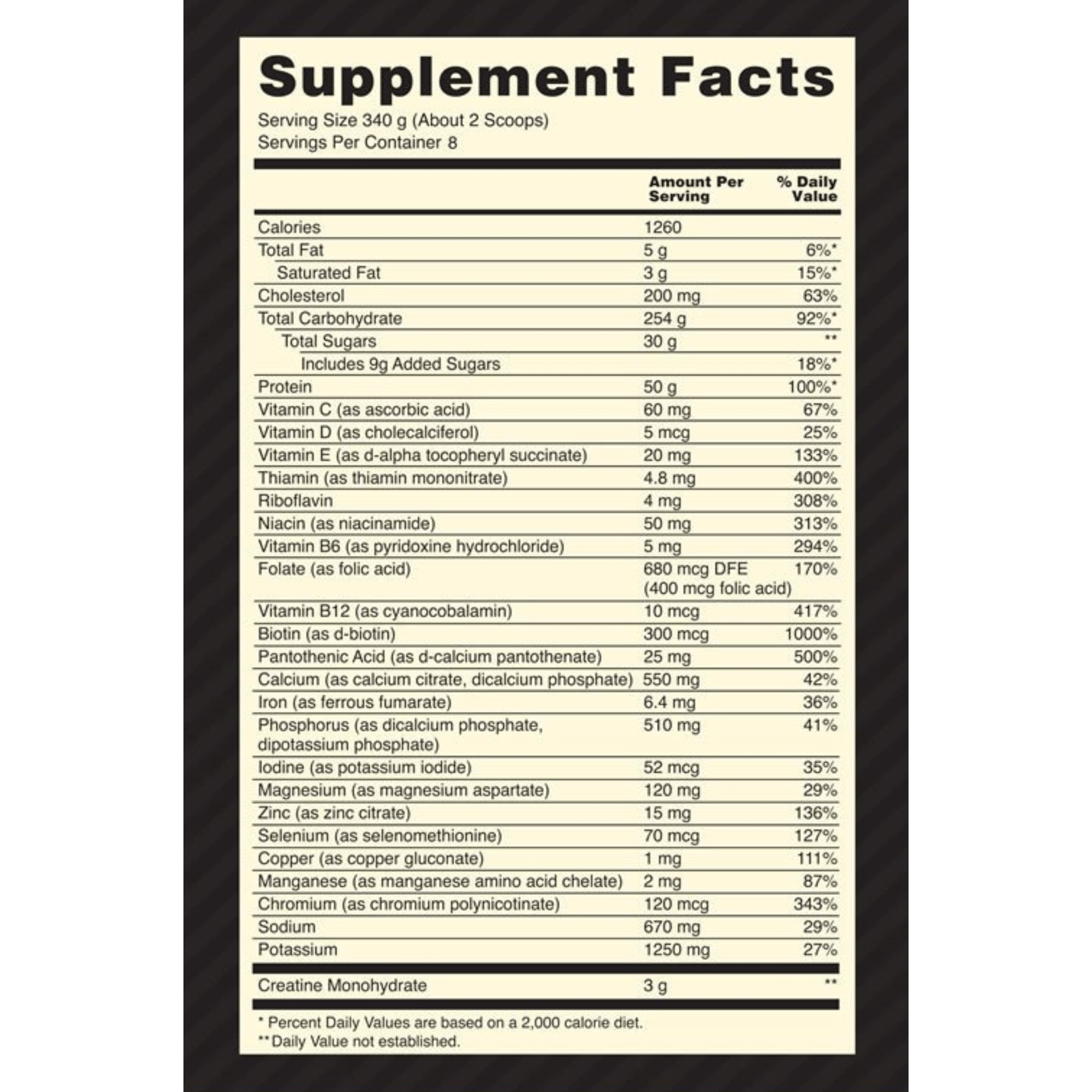 Proteína Serious mass 6 lb - Süpp